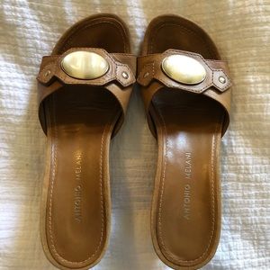 Antonio Melani Wedge Sandals, sz 6. Barely worn!